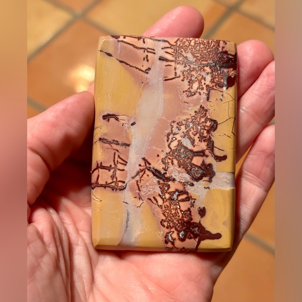 Calligraphy Jasper Palmstone Slab | Picture Jasper | Natural Pattern Stone